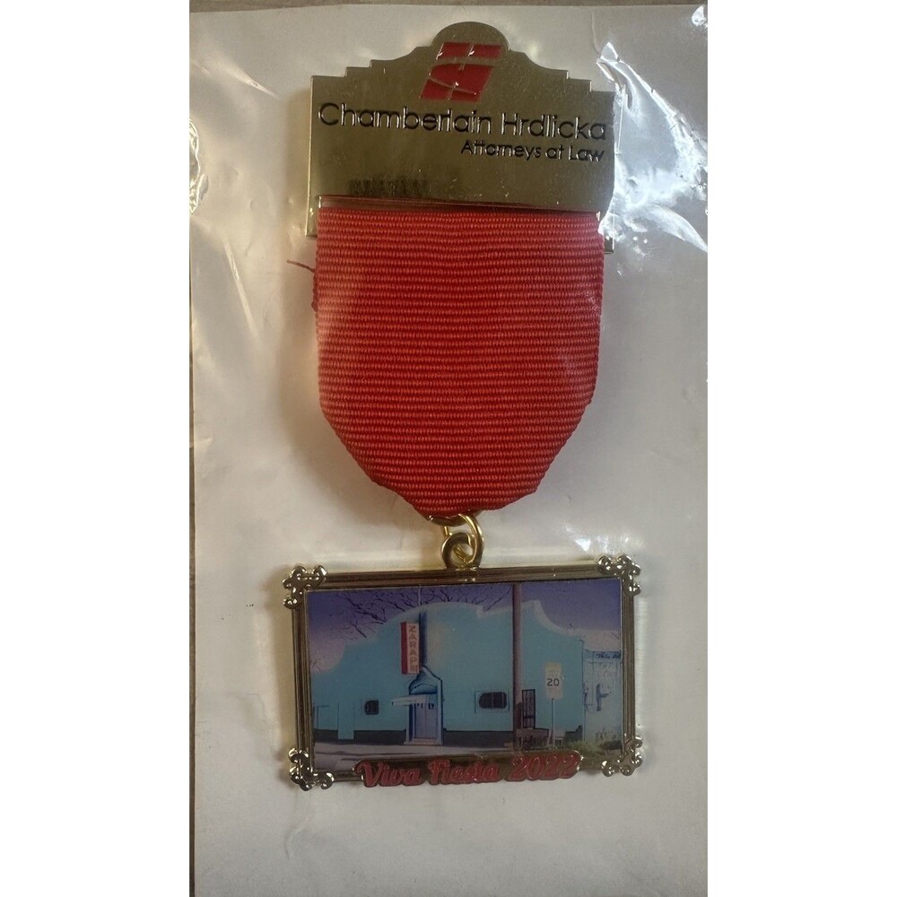 San Antonio Fiesta Medal Chamberlain Hrdlicka Attorneys at Law Viva Fiesta 2022